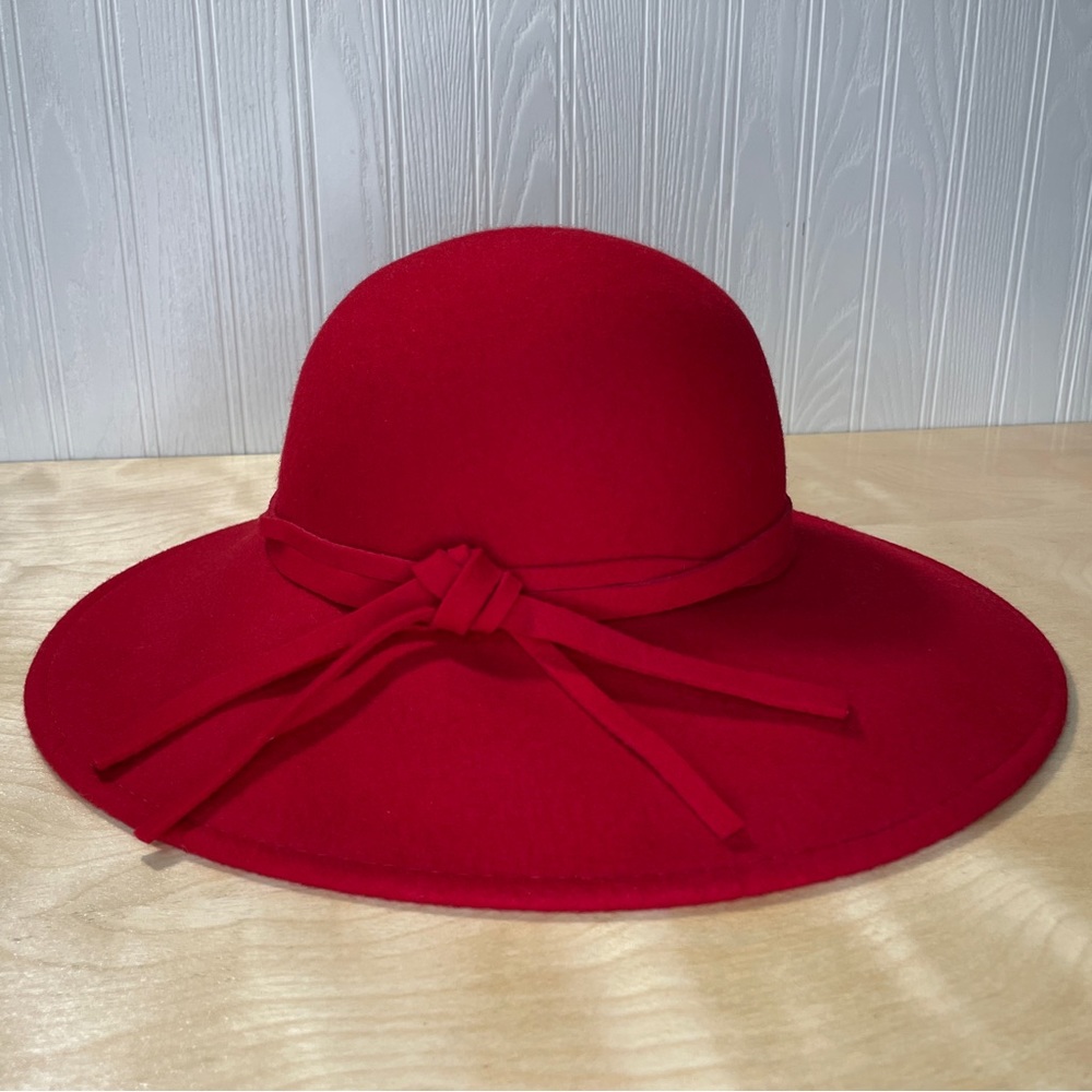 Something Special LA Wool Felt Hat - Red